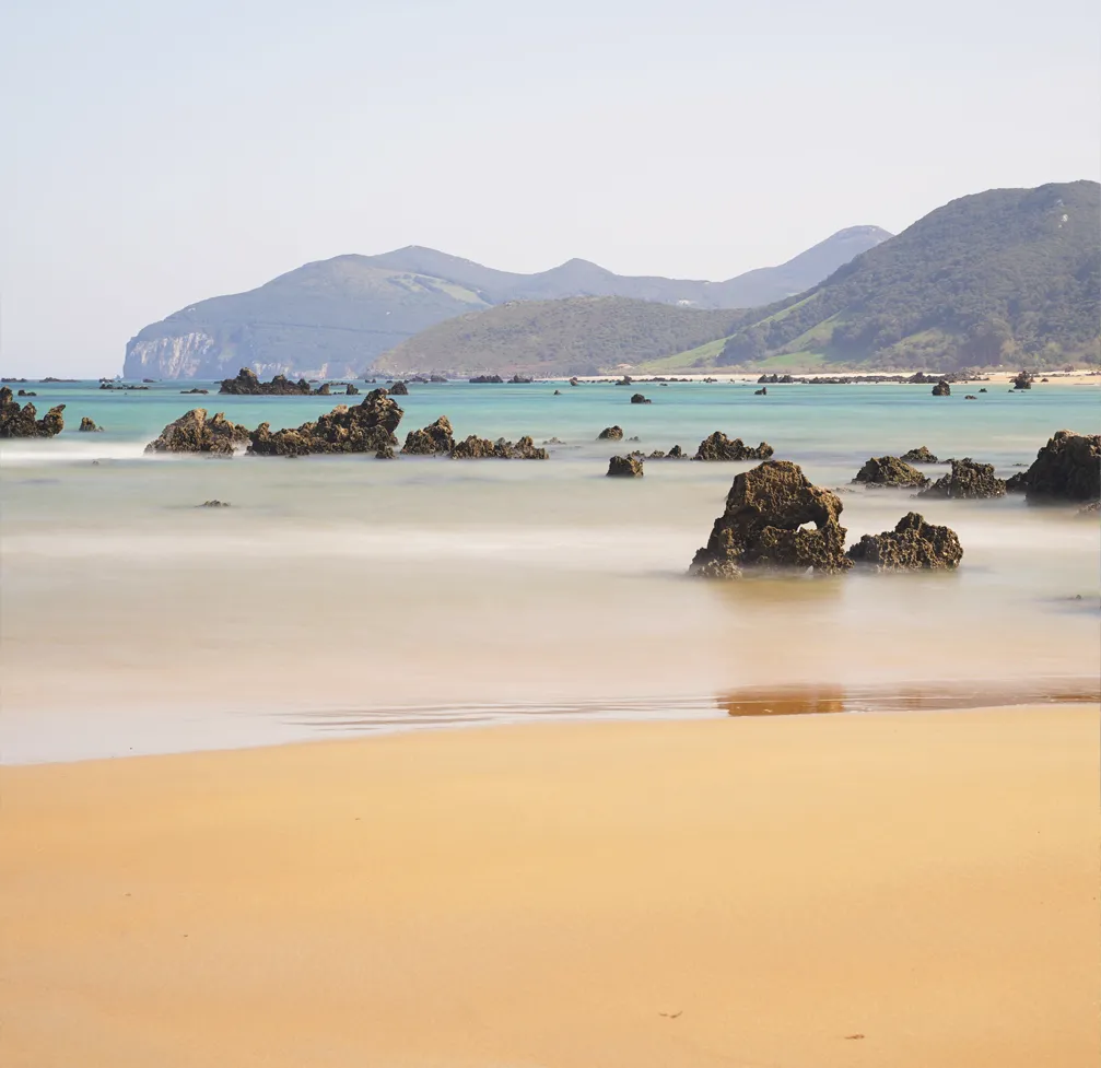 Cantabria mar y montaña. Playa de Noja.